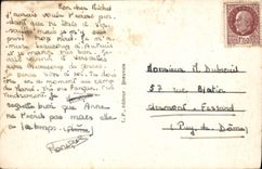 POSTAL Auteuil de la VENDIMIA la cueva