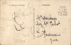 Gargantas de la POSTAL de la VENDIMIA del castillo del Tarn del señorío de Rocheblave del décimosexto