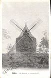 VINTAGE POSTCARD Paris the Mill De Longchamps