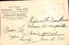 CPA Fantaisie Fleurs Bonne Fete