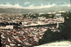 POSTAL de la VENDIMIA Niza la opinión de la lentejuela de Cimiez