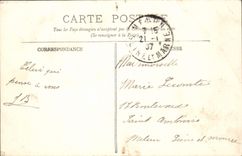 VINTAGE POSTCARD Villenauxe the Church