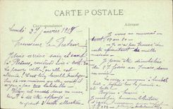 CPA Reims La Grande Guerre Ruines de l'archeveche Militaria 