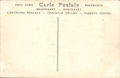 VINTAGE POSTCARD Jeanne d' Arc in her Rousseau prison Of this