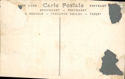 VINTAGE POSTCARD Paris Sainte the Vault detail of the Porch of the Loggia Capital and posts