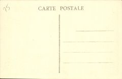 VINTAGE POSTCARD Paris Institut Moslem Mosque of Paris Fenestrates large patio