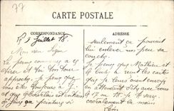 CPA Palais de Fontainebleau Le Baptistere et la Cour Ovale