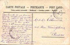 VINTAGE POSTCARD Drill of Fontainebleau the Collnet Cave