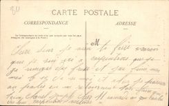 VINTAGE POSTCARD Fountain of Vaucluse Ruins of the Castle of Petrarque Seen Interior