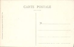 VINTAGE POSTCARD Monaco Palate of the Prince and Head of Dog