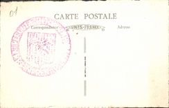 POSTAL Perouges interior de la VENDIMIA de la plataforma la plataforma