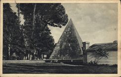 La POSTAL Roma Piramide de la VENDIMIA tiene Caio Cestio