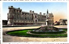 MODERN CARD Saint Germain In Bush hammer the Castle the Church Train station