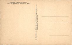 CPA Angers Le Bassin du Jardin du Mail