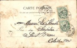 VINTAGE POSTCARD Fantasy Women Rabbit Folklore