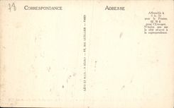 CPA Versailles Palais du Petit Trianon Chambre a coucher de Marie Antoinette