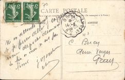 VINTAGE POSTCARD Luxeuil les Bains Grammont Hospital