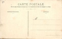 VINTAGE POSTCARD Luxeuil Les Bains Entered of the park and establishment