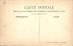 VINTAGE POSTCARD Versailles the Colonnade the Day of Large Water