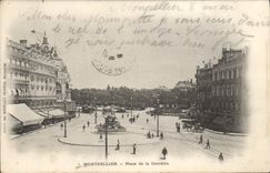 CPA Montpellier Place de la Comedie