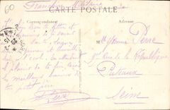 CPA Un Pont a Compiegne Militaria 