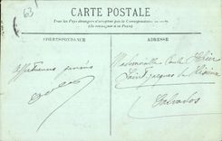 VINTAGE POSTCARD Bourboule Seen from of the Mount Without Concern