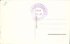 Exacto vista POSTAL de la VENDIMIA del sitio o del armisticio Compiegne Militaria era Conclu