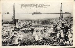 CPA Notre Sardine a nour la Merveille Tigre Chasseur Chasse Bateau