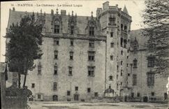VINTAGE POSTCARD Nantes the Castle the Large Home