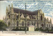 CPA Bordeaux Eglise Saint Michel