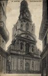 VINTAGE POSTCARD Nantes Church Holy Cross