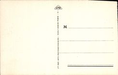 La POSTAL Dinard de la VENDIMIA la playa de la cerradura tiene hora del baño