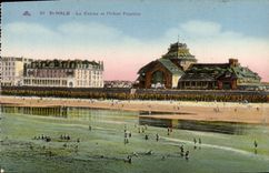 CPA Saint Malo Le Casino et l'Hotel Franklin