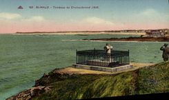 CPA Saint Malo Tombeau de Chateaubriand