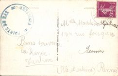 CPA Pointe Du Raz Baie des Trepasses a la Region des Grottes