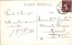 CPA Palais de Fontainebleau Cour Ovale Donjon de Saint Louis