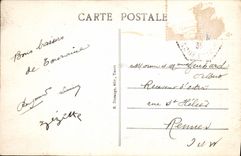 CPA Loches Le Chateau Royal Entree du tombeau d'Agnes Sorel Facade Renaissance