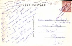 Opinión de Laval de la POSTAL de la VENDIMIA