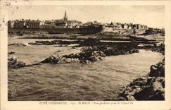 VINTAGE POSTCARD Emerald Dimension Malo Saint View taken of the Large Be