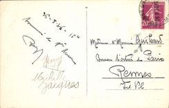 VINTAGE POSTCARD Sainte Anne d' Auray Monument With the Breton Soldiers Died During the Militaria war