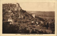 CPA Castelnaud Feyrac Vue Generale