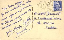 CPA Castelnaud Feyrac Vue Generale