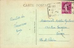 VINTAGE POSTCARD Saint Servan On Mer Carries and Solidor Turn