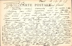 Sitios pintorescos de la POSTAL de la VENDIMIA de la col rizada Chamonix la aguja de grueso