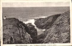 CPA Cote d'Emeraude La Pointe du Grouin Etude de Rochers