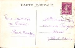 VINTAGE POSTCARD Emerald Dimension the Point of Grouin Details of Rocks