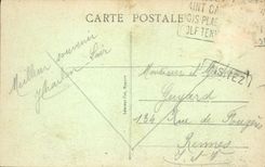 VINTAGE POSTCARD Holy Cast the Beach of St Cast and the Beach of PEN Guen seen of the point of the Guard