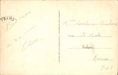 POSTAL Chartres de la VENDIMIA la catedral vista del lugar de Chatelet