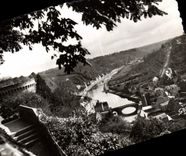 MODERN CARD Dinan the Rancid one and the Tower Sainte Catherine