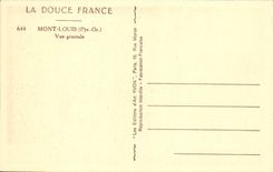 VINTAGE POSTCARD Louis Mount View